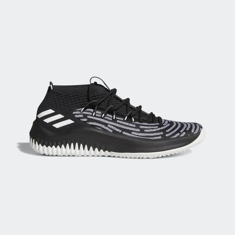 adidas Dame 4 Black History Month (2018) Core Black/Running White/Grey (AQ0380)