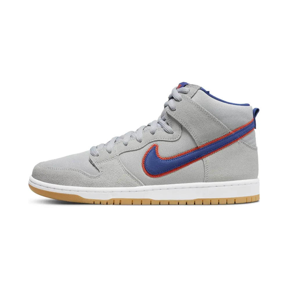 Nike SB Dunk High New York Mets – “Cloud Grey / Rush Blue / Team Orange / White” (DH7155-001)