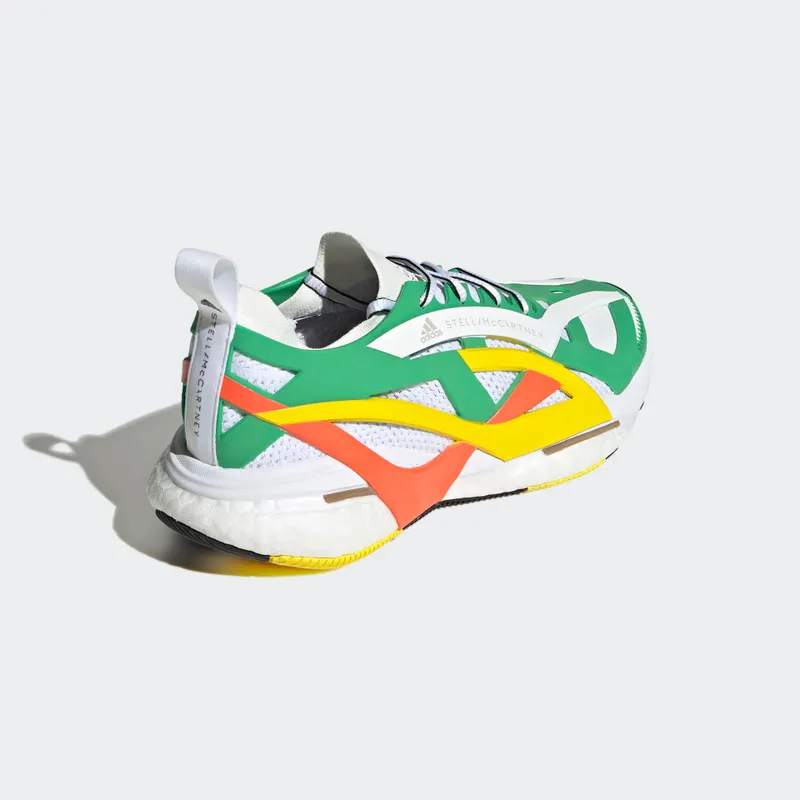 Adidas adidas by Stella McCartney Solarglide Running Green / Cloud White / Semi Impact Orange (GX9860)