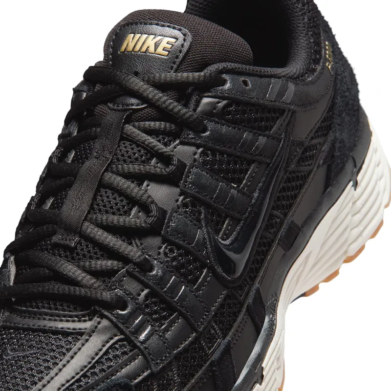 Nike P-6000 “Black Metallic Gold Grain Sail” (HF0015-001)