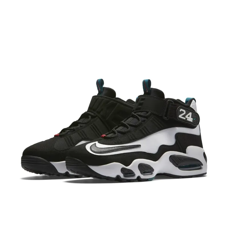 Nike Air Griffey Max 1 White Freshwater (2016) White/Black-Fresh Water-Varsity Red (354912-105)