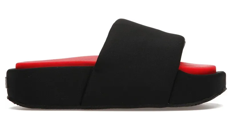 adidas Y-3 Slide Black Red (FZ4505)