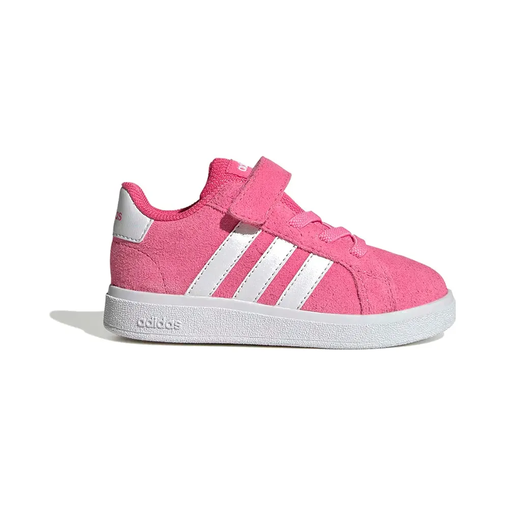 adidas Grand Court 2.0 Shoes Kids “Pink Fusion / Cloud White / Cloud White” (JP9354)