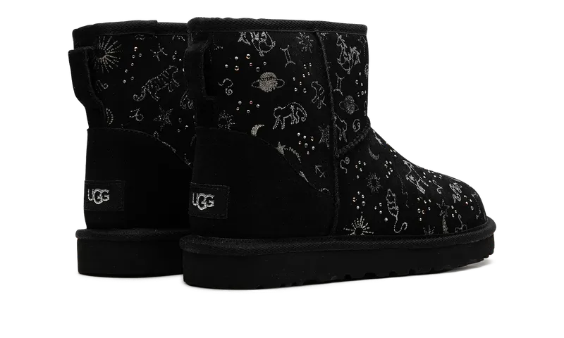 Ugg Classic Mini “Zodiac – Black” (1112516-BLK)
