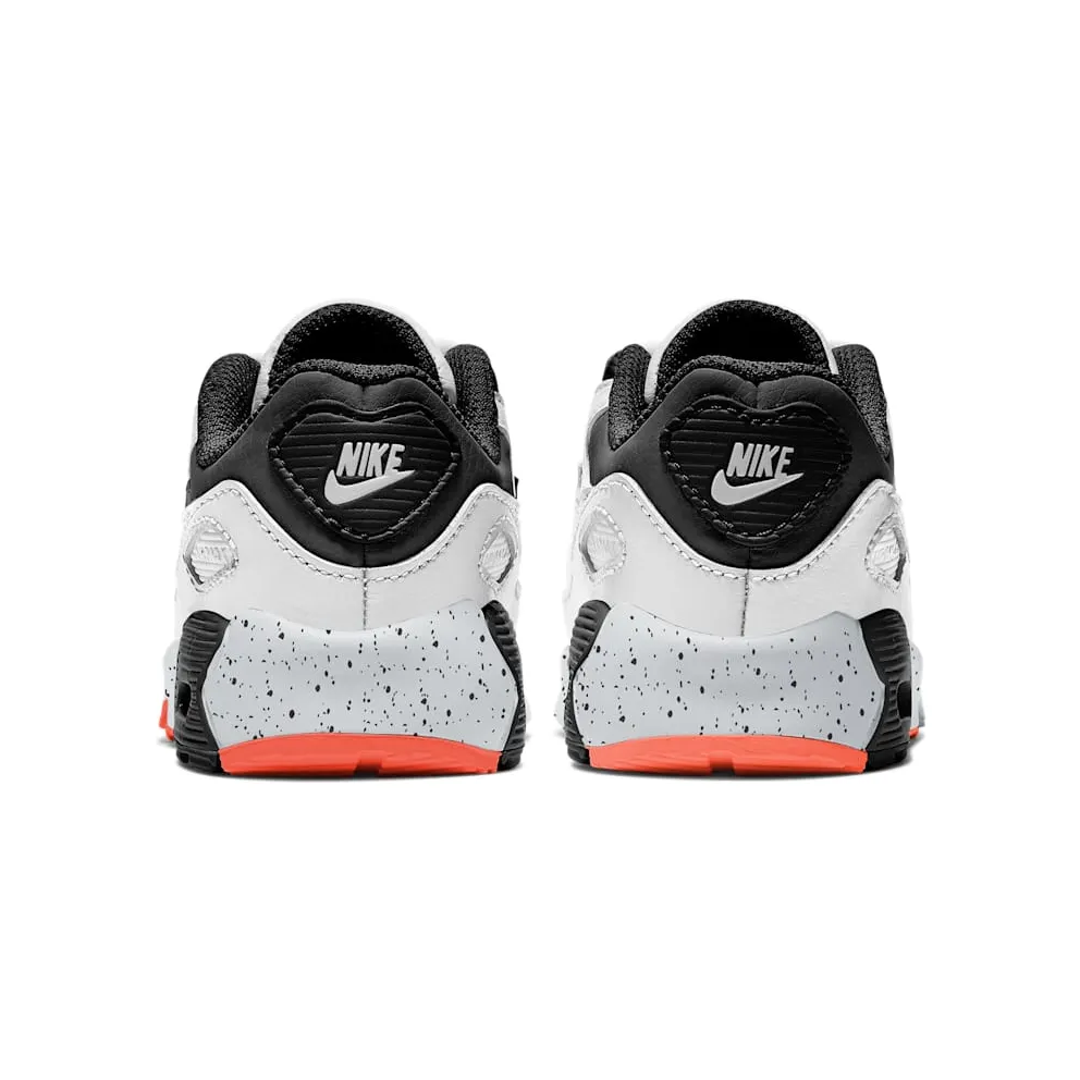 Nike Air Max 90 White Black Orange (TD) (CD6868-110)