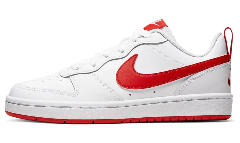 Nike Court Borough Low 2 White Red (BQ5448-103)
