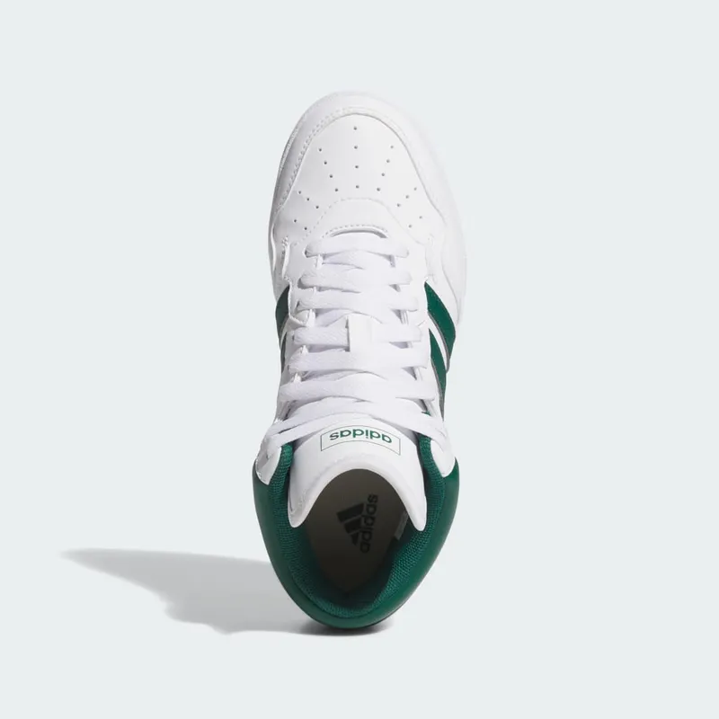 Adidas Hoops 4.0 Mid Kids Cloud White / Collegiate Green / Grey Two (JI0905)