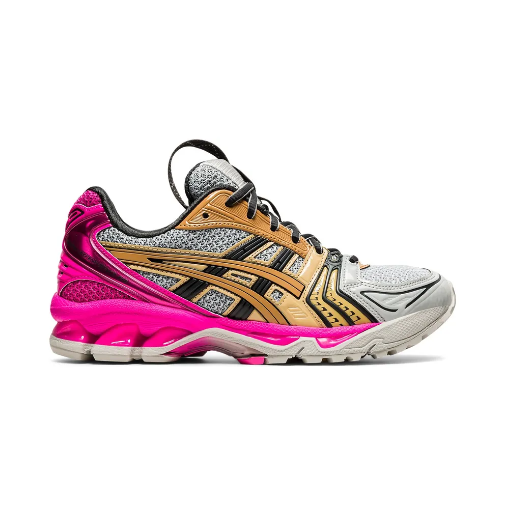 Asics Grey and Pink UB1-S Gel-Kayano 14 Sneakers (1202A127.021)