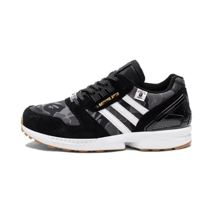 Adidas BAPE x Undefeated x ZX 8000 ‘Black Camo’ (FY8852)