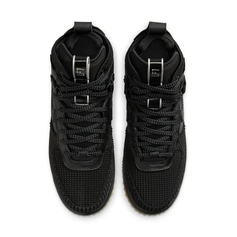 Nike Lunar Force 1 Duckboot Black Gum Black/Black-Metallic Silver-Anthracite (805899-003)
