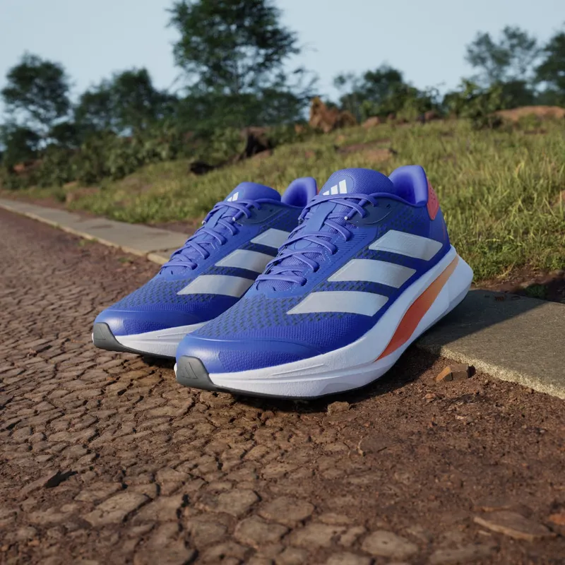 Adidas Duramo SL 2 Running Shoes Lucid Blue / Zero Metalic / Impact Orange (IH8214)