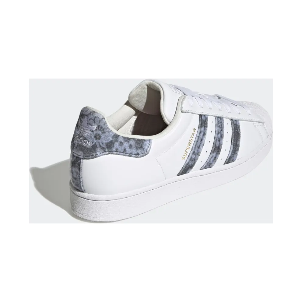 Adidas Superstar Cloud White / Wonder Steel / Gold Metallic (H03414)