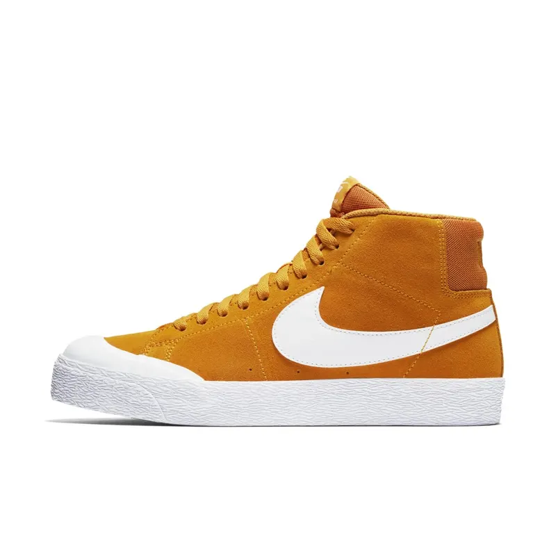 Nike SB Blazer Zoom Mid Circuit Orange Circuit Orange/White-Gum Light Brown (876872-819)