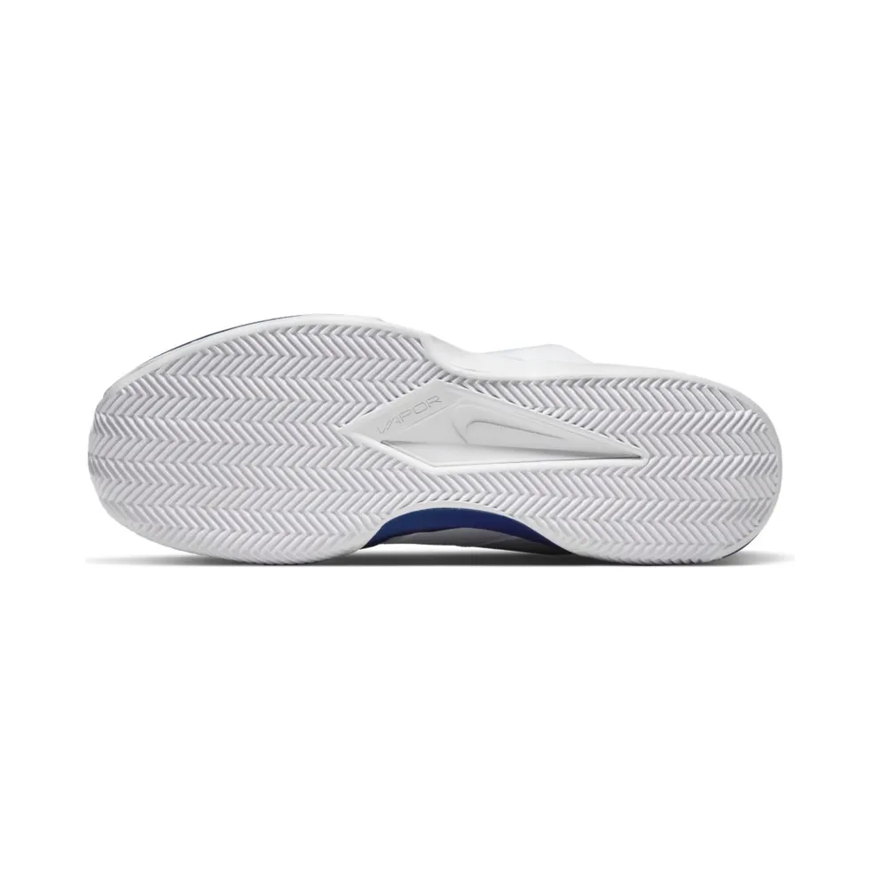 NikeCourt Vapor Lite (gravel) “White / Deep Royal Blue” (DH2949-141)