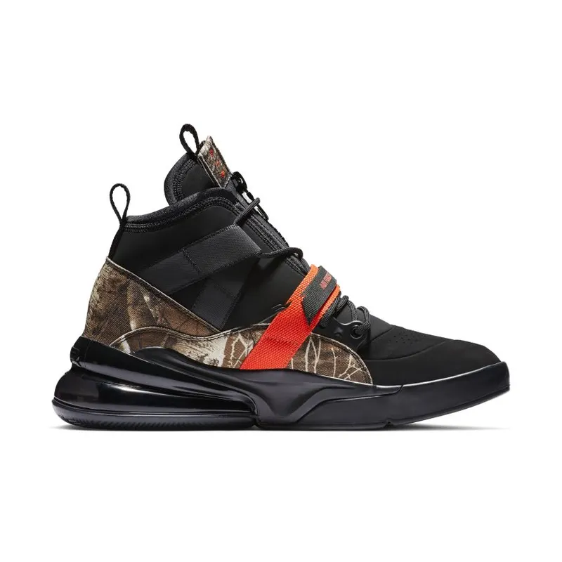 Nike Air Force 270 Utility Realtree Black/Team Orange-Black (BV6071-001)