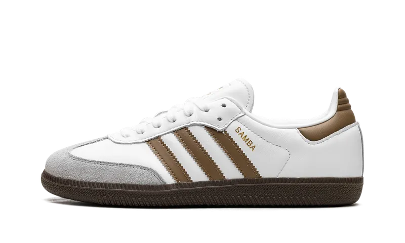 Adidas Samba OG “Cloud White / Brown Desert” (JH8796)