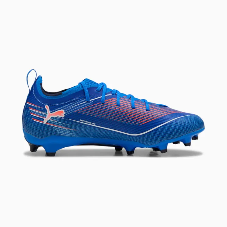 Puma Ultra 6 Pro FG/AG Jr Ultra Blue White Glowing Red (108552-01)