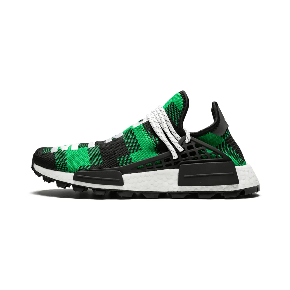 adidas NMD Hu Pharrell x BBC Green Plaid (EF7388)