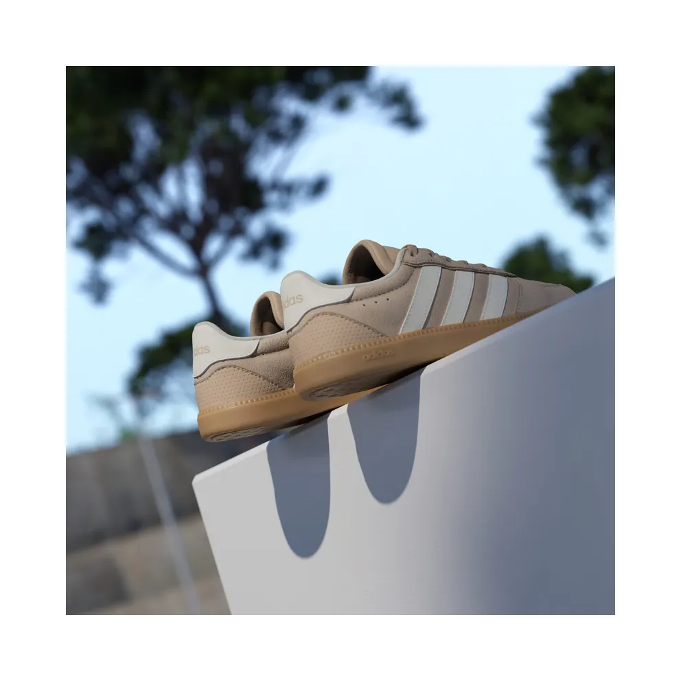 Adidas BREAKNET SLEEK Shoes JUNIOR Magic Beige / Off White / Gum (KI6500)