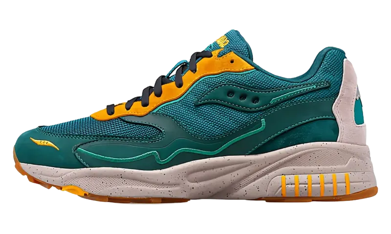Saucony 3D Grid Hurricane Autumn “Green Orange” (S70670-4)