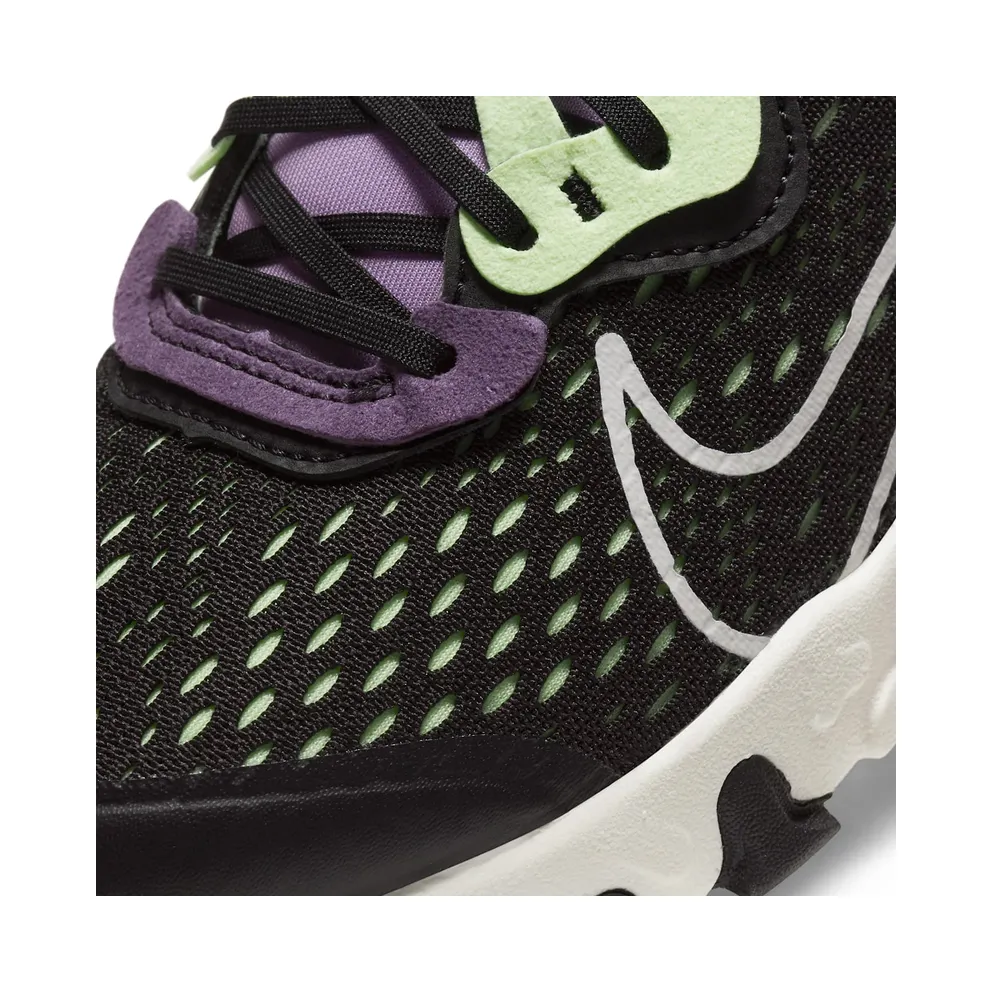 Nike React Vision Black Gravity Purple (GS) Black/Dark Smoke Grey/Gravity Purple (CD6888-002)