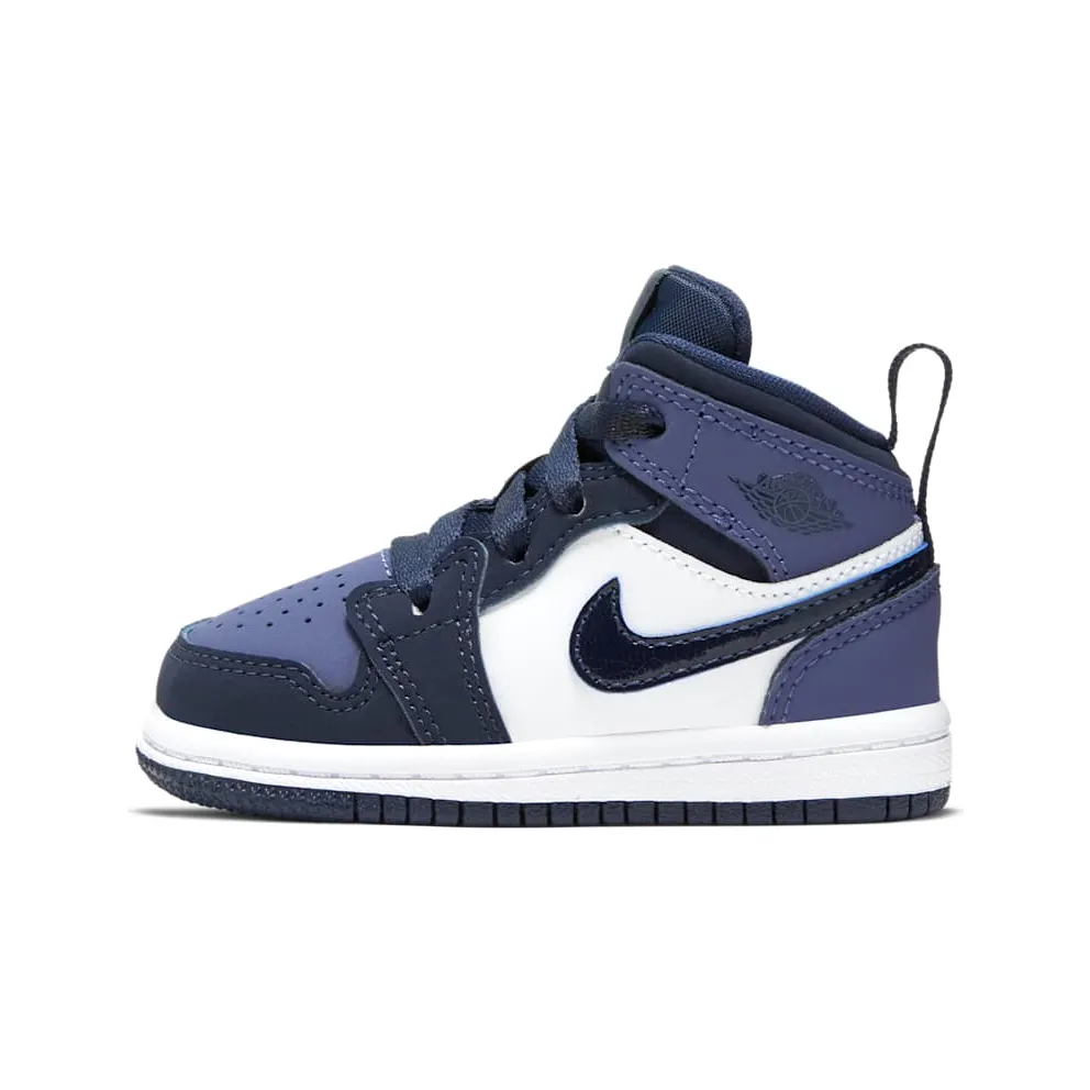 Jordan 1 Mid Obsidian Sanded Purple (640735-445)