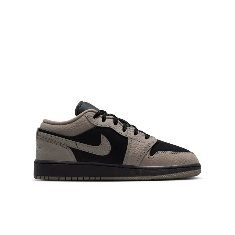 Air Jordan 1 Black/Light Wild Mango/Olive Grey (IB7111-005)