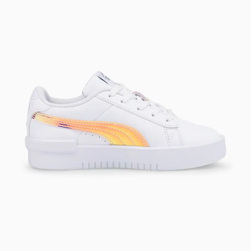 PUMA Jada Holo Kids’ White/Silver (383760-01)