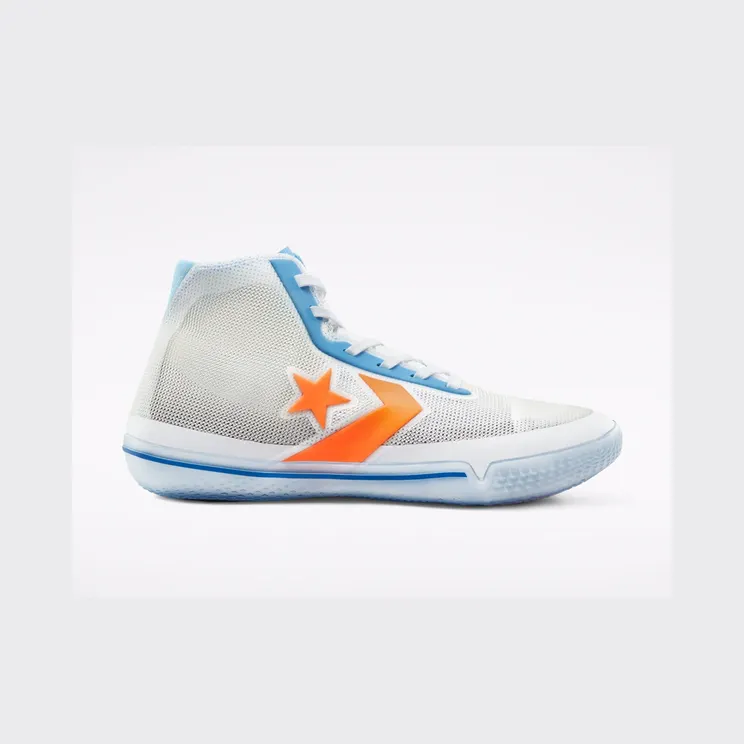 Converse All Star Pro BB High ‘Solstice – White Royal Orange’ White/Game Royal/Total Orange (167936C)