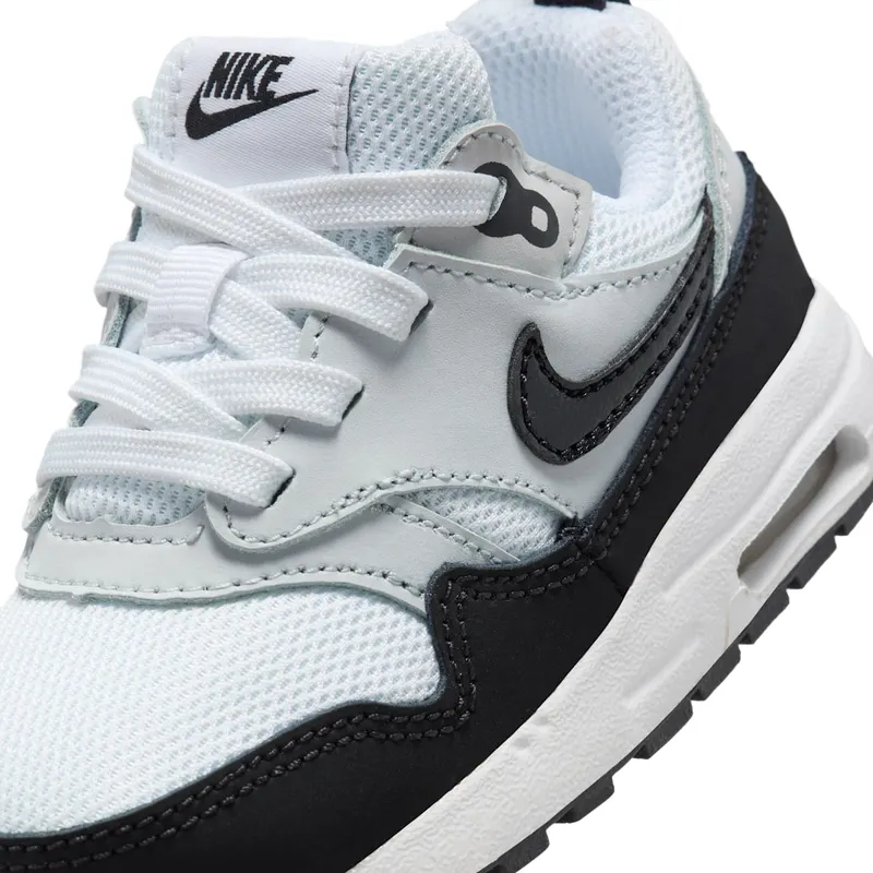 Nike Air Max 1 EasyOn TD “White Black” (DZ3309-106)