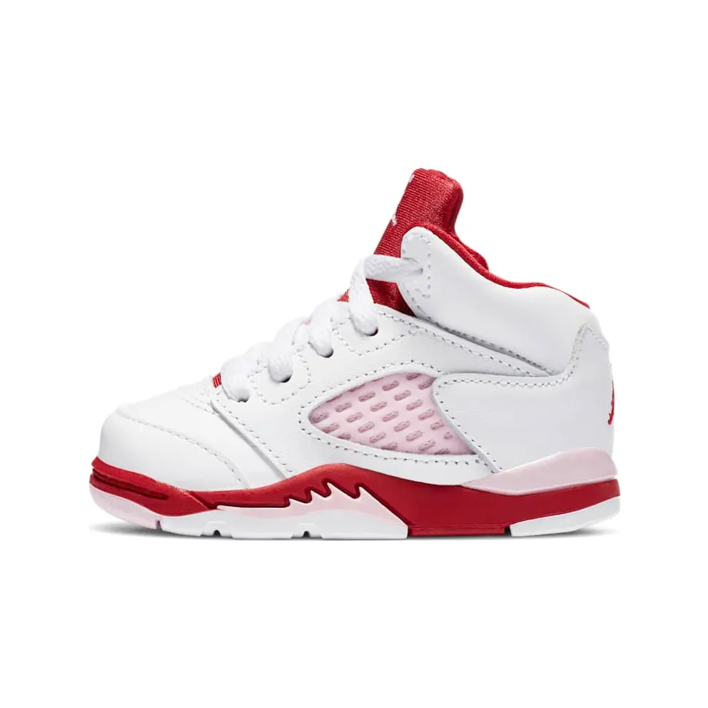 Jordan 5 Retro White Pink Red (TD)