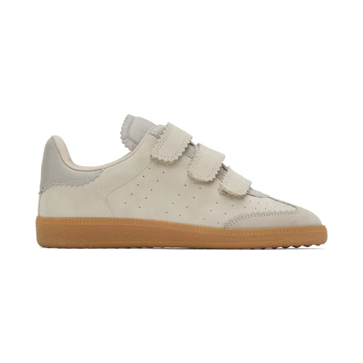 Isabel Marant Beige Suede Beth Sneakers (00MBK0031-00M110S)