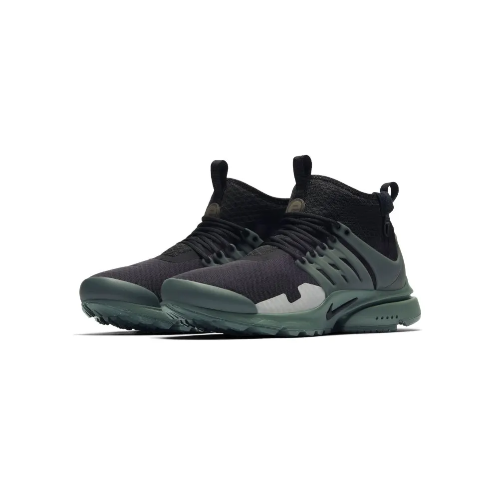Nike Air Presto Mid Vintage Green Black/Vintage Green-Flat Silver (AA0868-003)