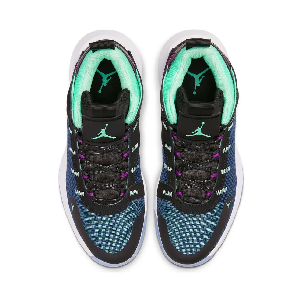 Jordan Jumpman 2020 Black Green Glow Blue Void (BQ3449-005)