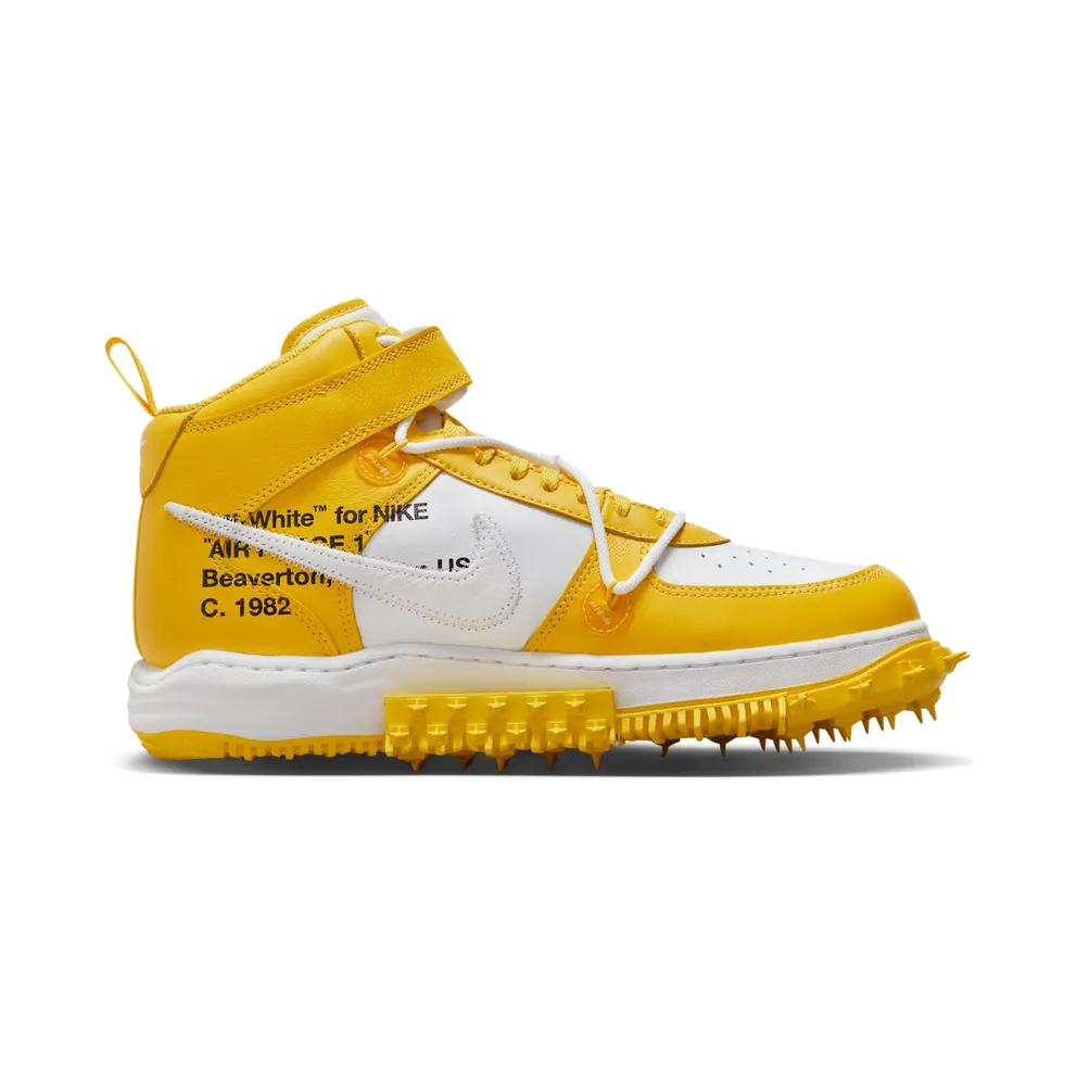 Nike Air Force 1 Mid x Off-White ™ White/Varsity Maize/White (DR0500-101)