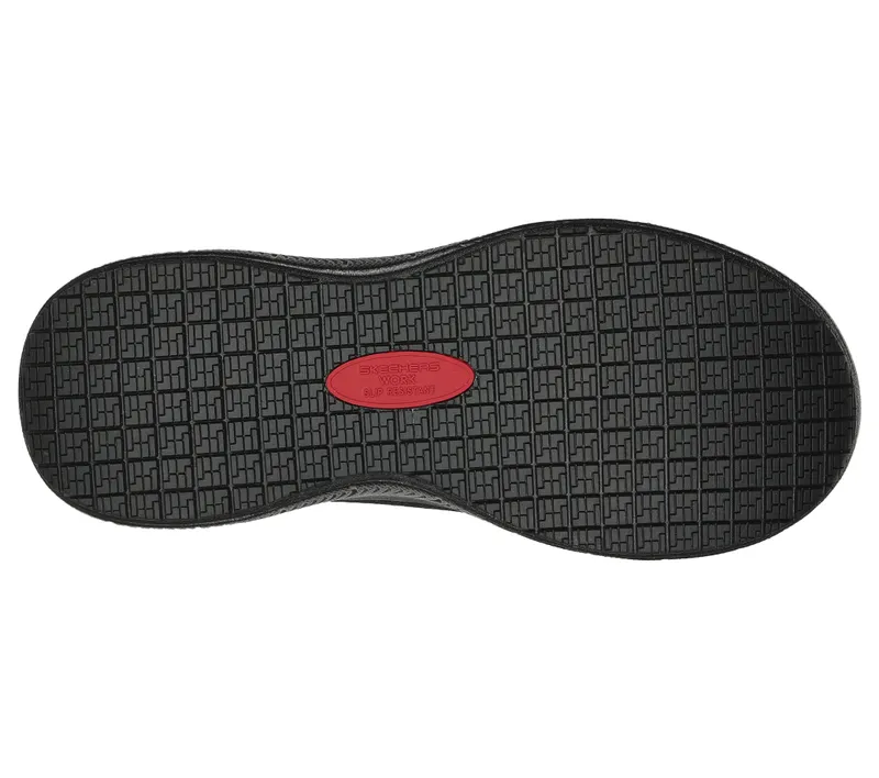Skechers Slip-ins Work: Summits SR – Enslee – Black – “Black” (108144EC BBK)