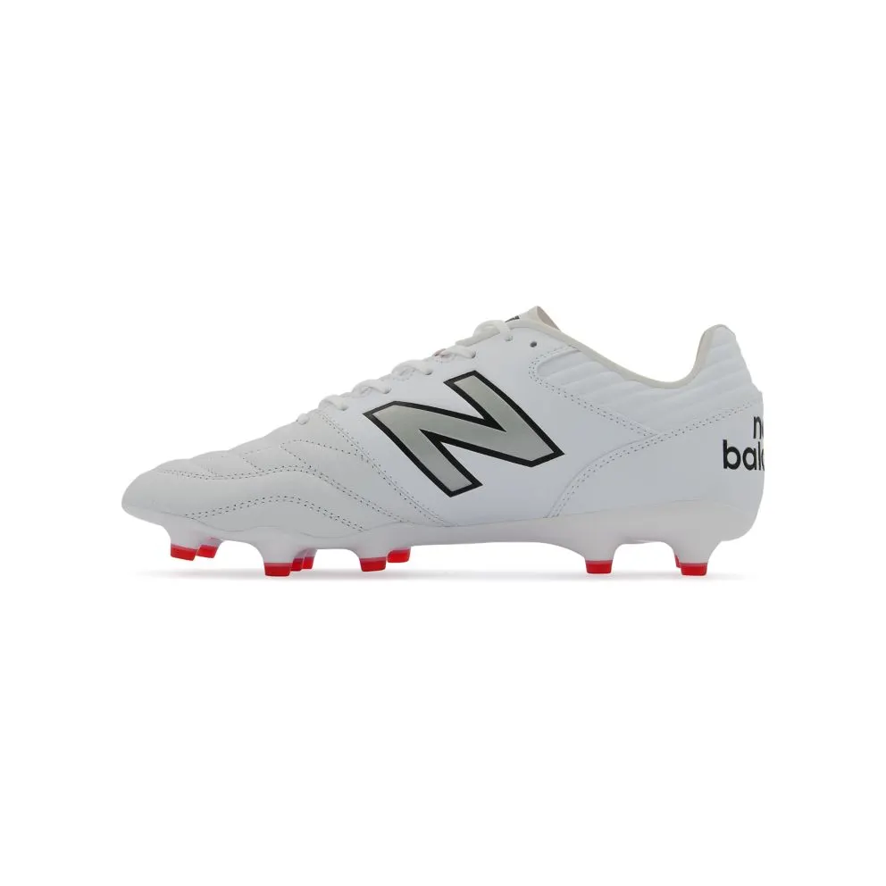 New Balance 442 Pro FG v2 White Red Black (MS41FMWT)