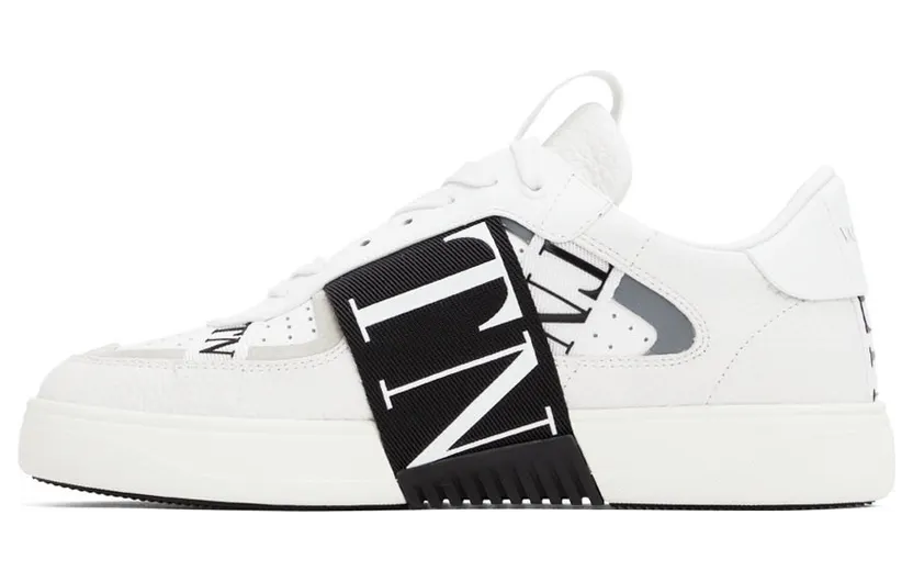 Valentino Garavani White & Gray VL7N Low-Top Sneakers (1Y2S0C58WRQ) (3)