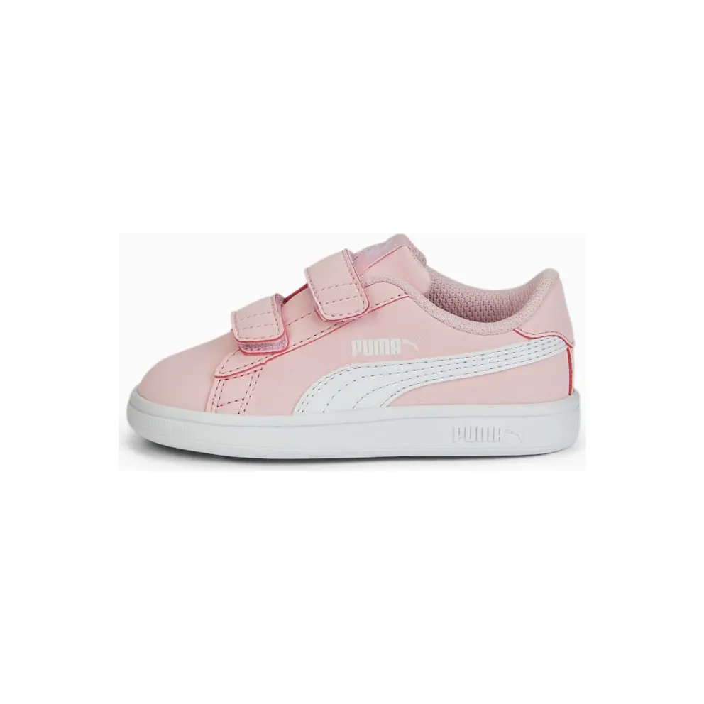 Puma Smash v2 Buck V White/Brown (365184-49)