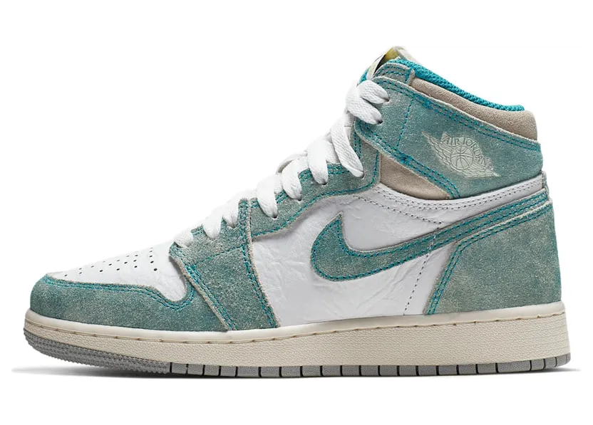 Air Jordan 1 Retro High OG Turbo Green GS “Turbo Green / White / Light Smoke Grey / Sail” (575441-311)