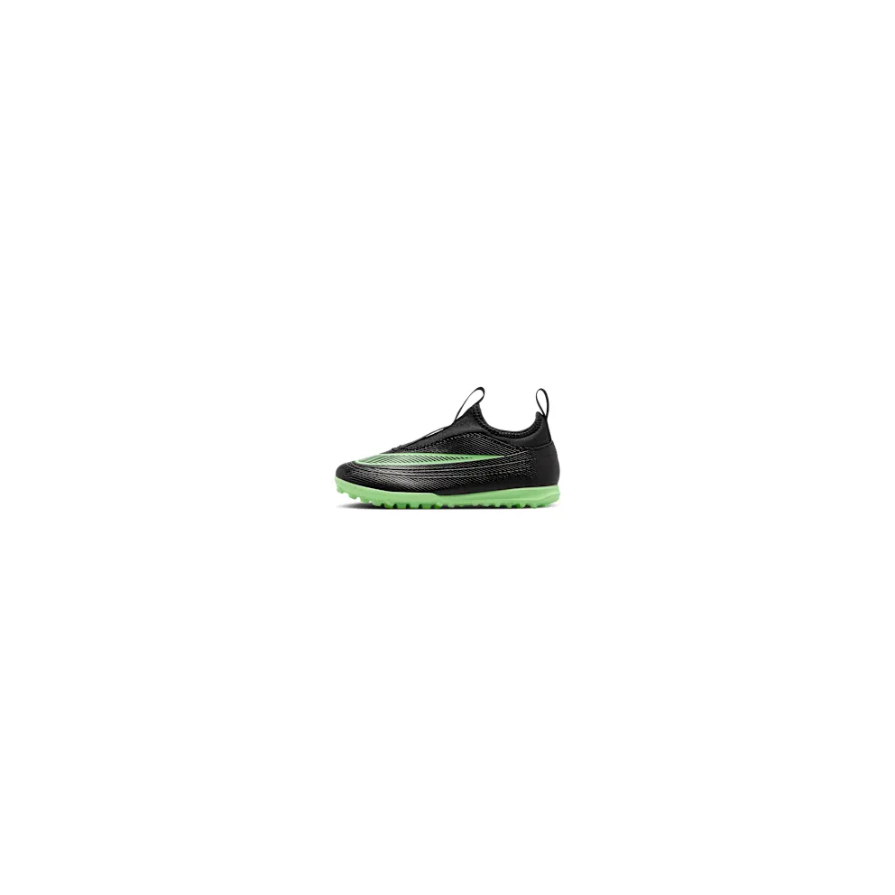 Nike Jr Mercurial Vapor 17 Club ‘ Turf Low-Top “Black / Illusion Green” (IO1483-001)