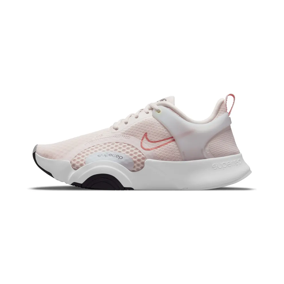 Nike SuperRep Go 2 Training Shoe “Light Soft Pink / Cave Purple / White / Magic Ember” (CZ0612-658)