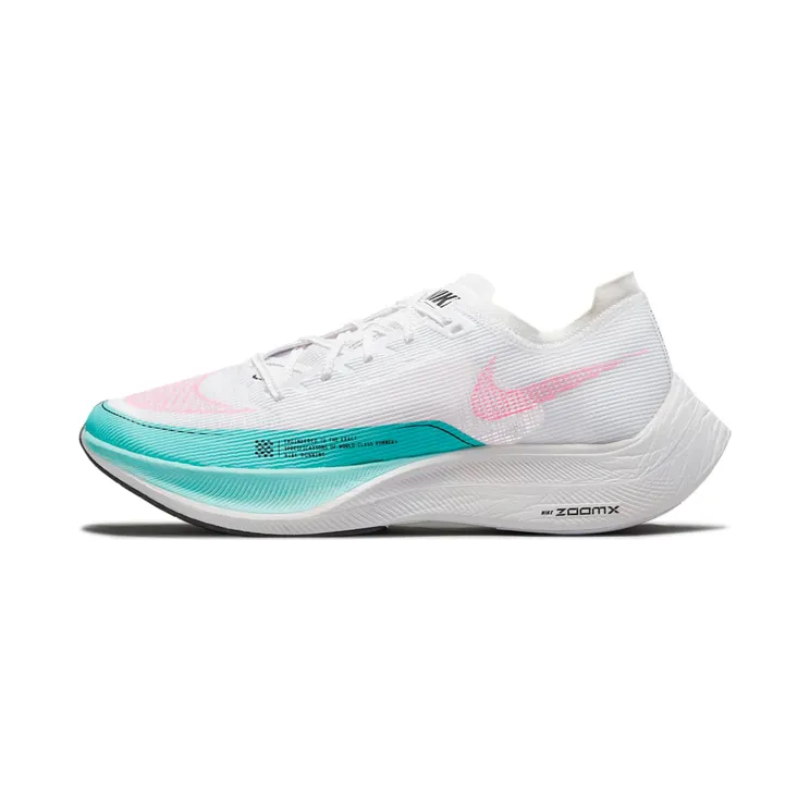 Nike ZoomX Vaporfly Next% 2 Racingschoenen “White / Dynamic Turquoise / Black / Hyper Pink” (CU4111-101)