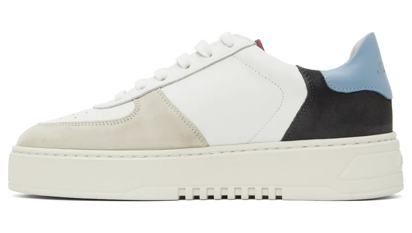 Axel Arigato White & Blue Orbit Sneakers (24001) (3)