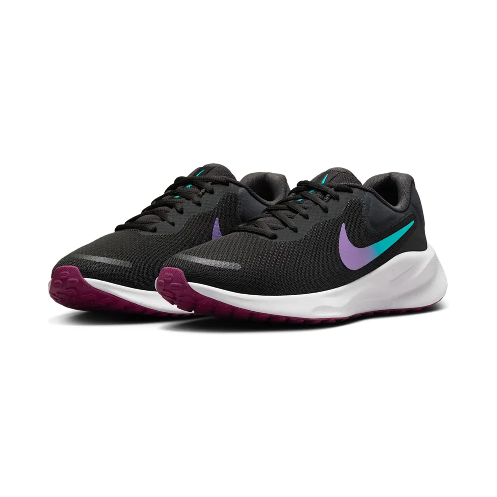 Nike Revolution 7 Dark Smoke Grey Hyper Violet White Dusty Cactus (FB2208-011)