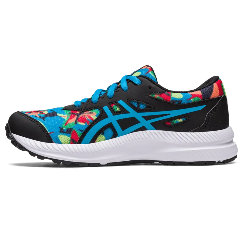 Asics CONTEND 8 GS Black/Island Blue (1014A294.003)