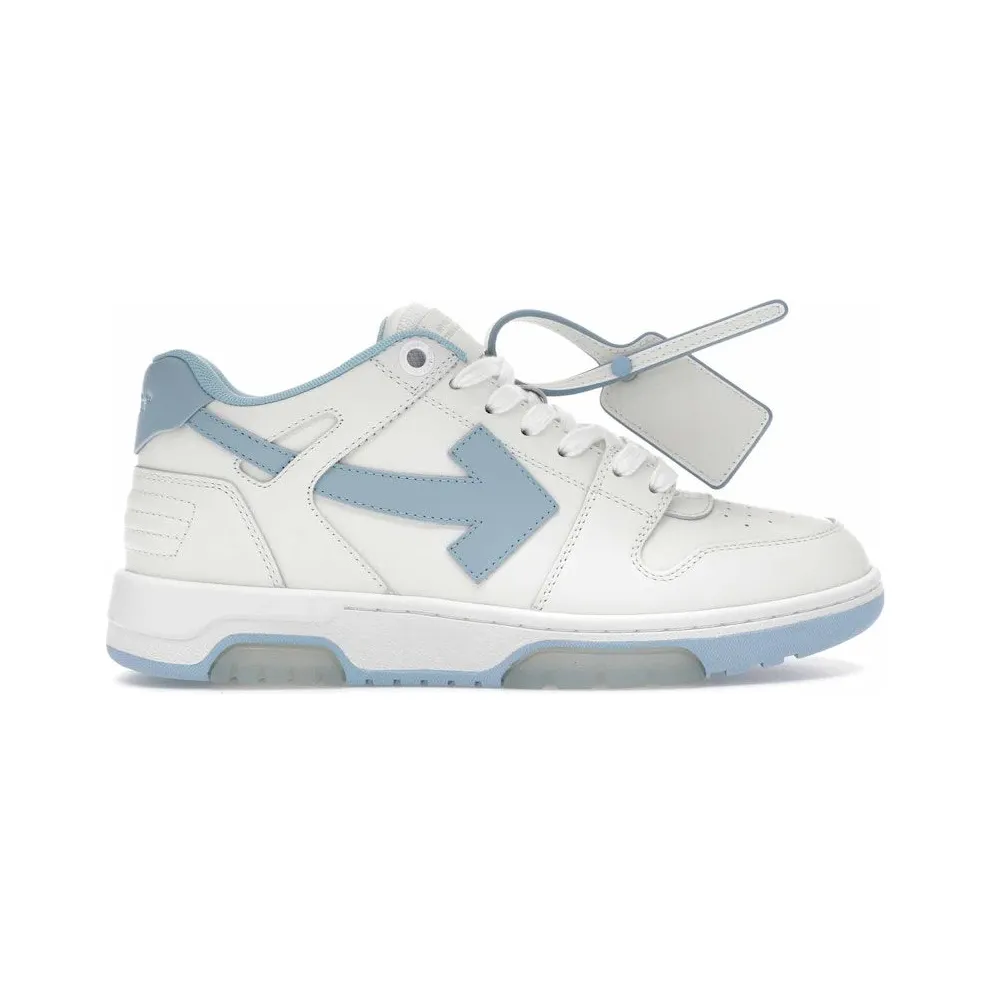 OFF-WHITE Out Of Office OOO Low Tops White Light Blue (2023) (OMIA189C99LEA006-0140)