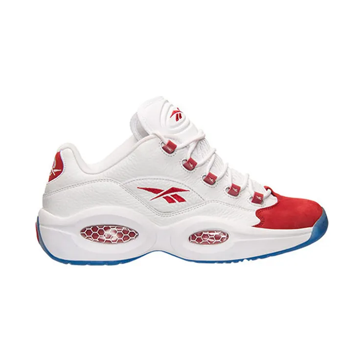 Reebok Question Low White Red Ice White/Flash Red-Ice (Other Brands Reebok)