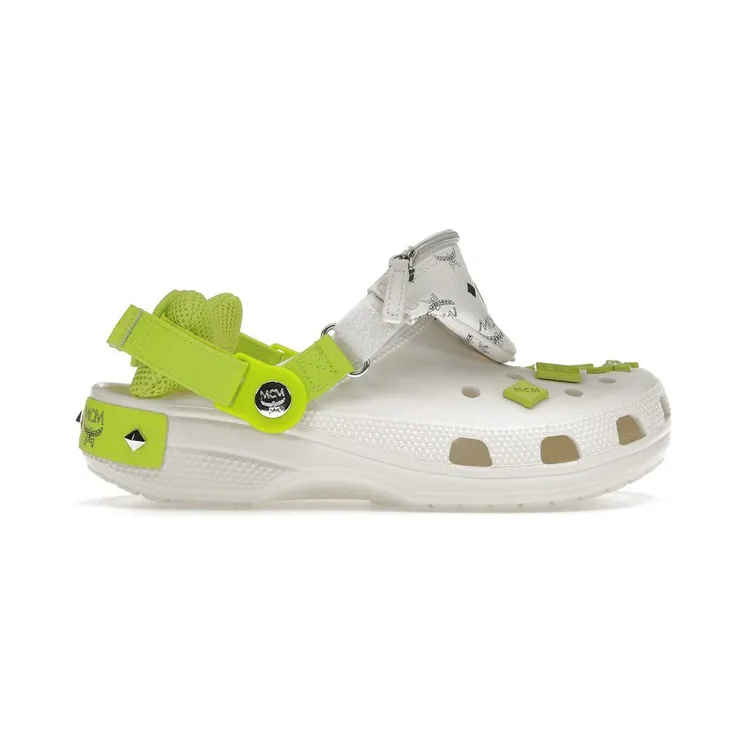 Crocs Classic Clog MCM White Green (207692-100)