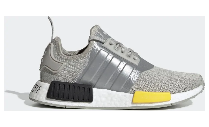 adidas NMD_R1 Schuh Metal Grey / Yellow / Core Black (EF5857)